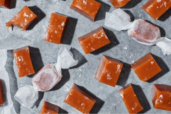 Salted THC Caramels